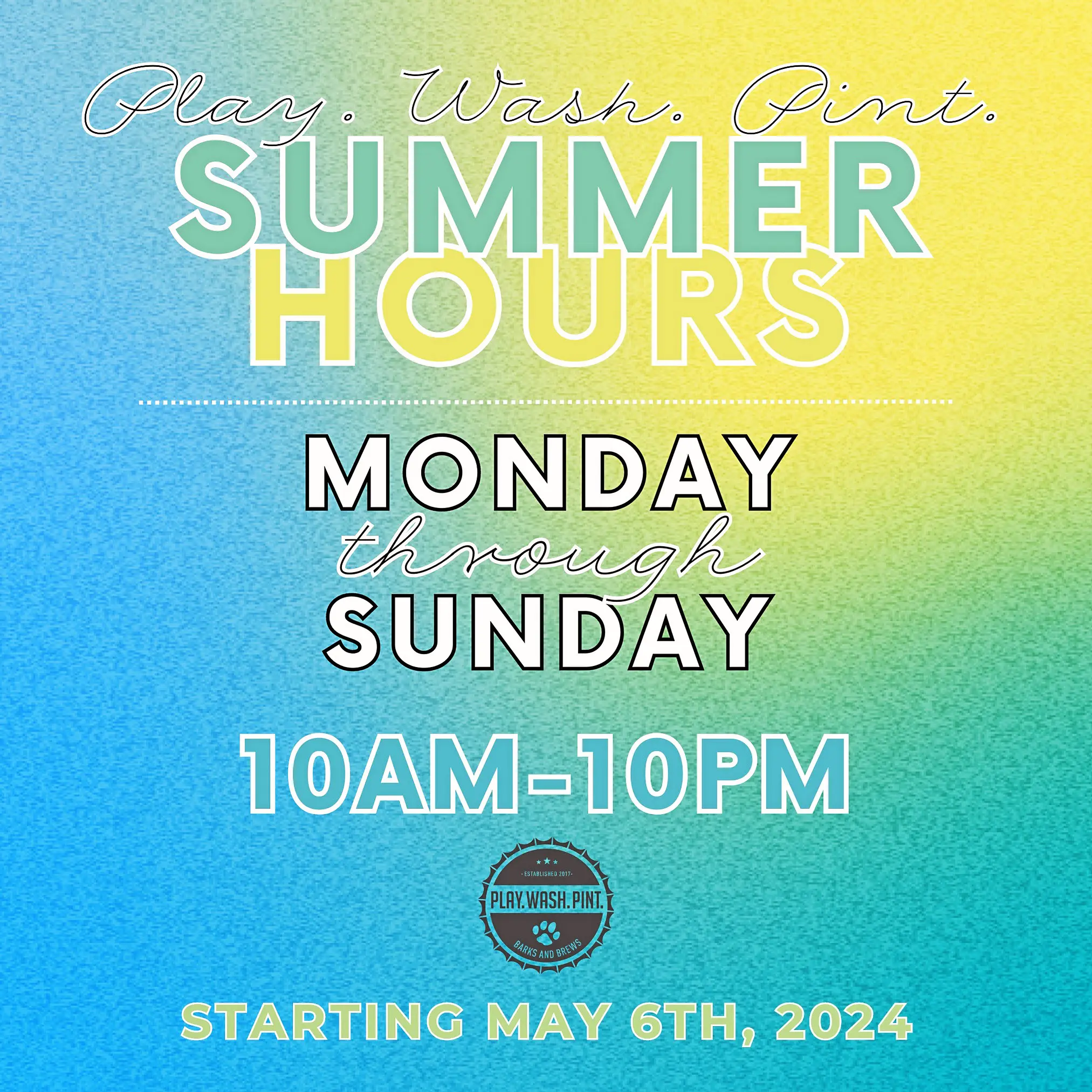 PWP Summer Hours 2024